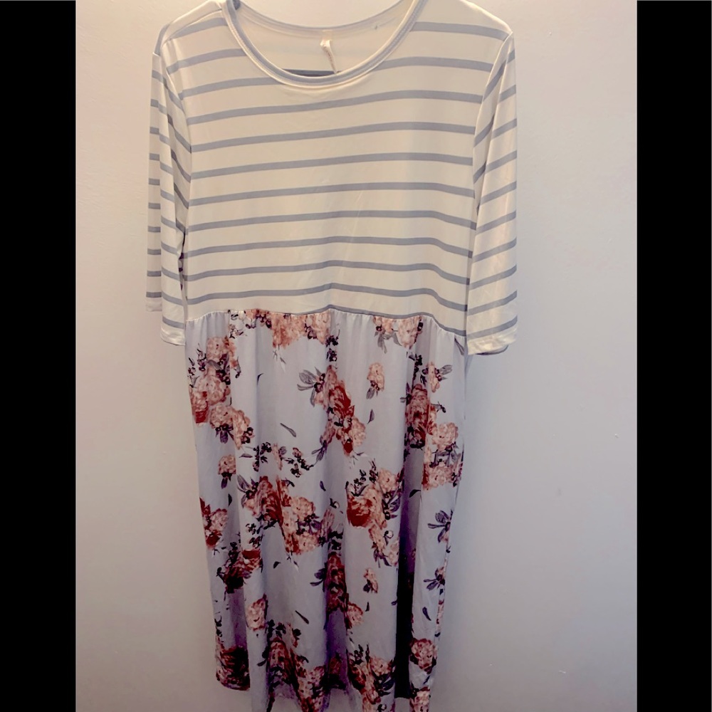 Bellamie plus sz3x midi dress